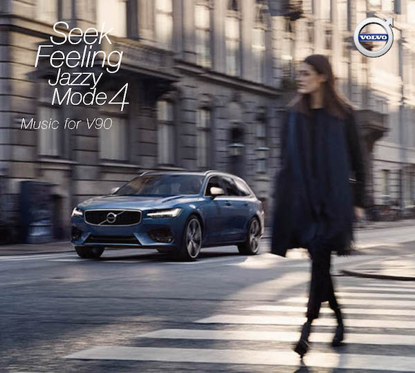 CD 『Volvo Seek Feeling Jazzy Mode 4 Music for V90』